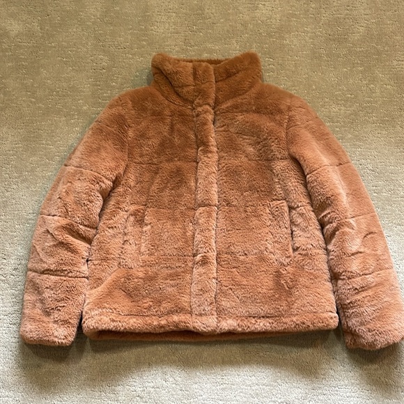 7 For All Mankind Faux Fur Jacket - Picture 2 of 8